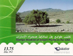UNITED ARAB EMIRATES, 2005, Booklet 8, Desert Plants, Strip Of 6 Stamps In Booklet - Autres & Non Classés