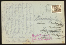 KONDÓ 1953. Levlap Postaügynökségi Bélyehzéssel - Covers & Documents