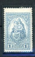 1926. Keskeny Madonna 1Pn (kék?!) - Other & Unclassified