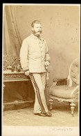 WIEN 1865-70. Dr. Székely : Katona Tiszt, Visit Fotó - Oorlog, Militair