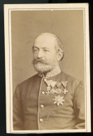 WIEN 1875-80. Adéle : Josef Freiherr Von Ringelsheim Báró,  Visit Fotó.  (lásd Leírás) (A Szabadságharc Alatt M.o-n Harc - Guerre, Militaire