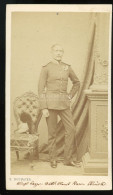 MÜNCHEN 1865-70. Ca. Katonatiszt Visit Fotó - Guerre, Militaire