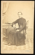 GYŐR  1865-70. Ca. Skopall : Egyházi Személyiség, Visit Fotó - Alte (vor 1900)