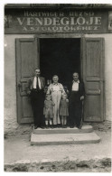 ÜRÖM 1948. Hartwiger Rezső Vendéglője, Fotós Képeslap - Ungarn