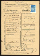 RÁKOSPALOTA 1932. Tudakozvány 40f Pécsre Küldve - Lettres & Documents