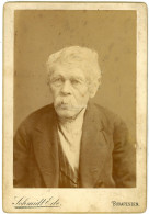 BUDAPEST 1875-80. Schmidt : Beck Ferenc, Cabinet Fotó - Ancianas (antes De 1900)