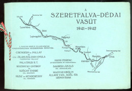 A Szeretfalva-dédai Vasút építkezésének Ismertetése. 1941–1942. 8p., 32t. A Rendkívüli Körülmények Között épült 48 Km-es - Alte Bücher