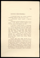 1948. Emléklap A Dohány Utcai Zsinagóga 90 ével Ezelőtti  Felavatása Alkalmából - Autres & Non Classés