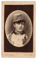 MEZŐTÚR 1890. Ca. Hajdú : Katona, Visit Fotó - War, Military