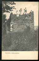 Badacsony, Turistaház Kirándulókkal. Mérei Ignác 1916.  Régi Képeslap - Hungary