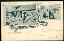 MOHÁCS 1900. Régi Képeslap - Hongrie