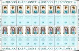 1991 Karácsony 10 Db Teljes, Hajtatlan Teljes ív (45000) - Other & Unclassified