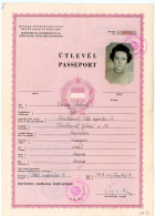 1959. A Magyar Népköztársaság Fényképes útlevele Románia Területére. Igen Ritka Darab! Passport - Sonstige & Ohne Zuordnung