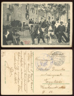 SIBENIK I. VH Képeslap, Haditengerészeti Tábori Postával - Ungarn