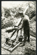 I. VH Galícia, Löveg Betöltése,  érdekes Fotós Képeslap - Guerra 1914-18