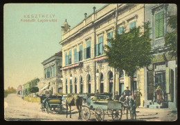 KESZTHELY  1915. Ca. Régi Képeslap - Hungría