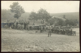 I.VH 1915. Lipowce / Lypivtsi K.u.K. Tel.Abt.14 Katonák, érdekes  Fotós Képeslap - Guerre, Militaire