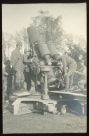 I. VH. " Célzás A 30,5 Mozsárral" Fotós Képeslap - Guerra 1914-18