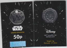 Great Britain UK 2024 50p Coin, Star Wars Han Solo & Chewbacca - 50 Pence