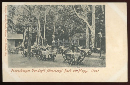 MAGYARÓVÁR 1905. Ca. Preussberger Vendéglő Bégi Képeslap - Hungría