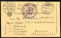 KOLOZSVÁR 1899. Erdélyrészi Kárpát Egyesület , Levlap Dr. Hermann Antalnak Budapestre - Lettres & Documents