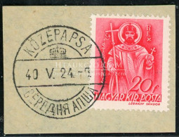 KÁRPÁTALA Kétnyelvű Bélyegzés KÖZÉPAPSA - Used Stamps