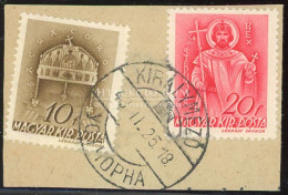 KÁRPÁTALA Kétnyelvű Bélyegzés KIRÁLYMEZŐ - Lettres & Documents