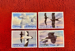 SAMOA 1989 4v Neuf MNH ** Mi 673 / 676 Pájaro Bird Pássaro Vogel Ucello Oiseau - Meeuwen