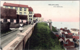 Helgoland , Das Oberland (Gelaufen 1907) - Helgoland