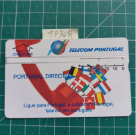 PORTUGAL PHONECARD USED TP36Q PORTUGAL DIRECTO - Portugal