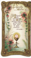 Image Pieuse Ancienne LA SAINTE HOSTIE Communion Art Nouveau Editeur Morel N°1056 - Devotion Images