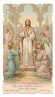 Image Pieuse Ancienne Anges Du Ciel Jésus Communion Eucharistie Editeur Boumard N°5190 - Devotion Images