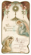 Image Pieuse Ancienne Art Nouveau Communion Editeur TURGIS N°245 - Devotion Images