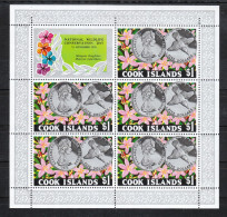 Cook Inseln 1976**, KB: Naturschutztag, Sukkulente / Cook Islands 1976, MNH, MS: Nature Cons. Day, Succulent - Sukkulenten