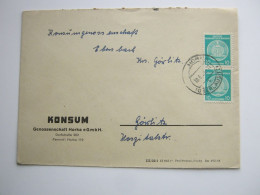 HORKA ,  Dienstbrief 1959 Mit Zirkelmarke - Briefe U. Dokumente