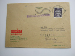 BAUTZEN ,  Dienstbrief 1959 Mit Zirkelmarke - Covers & Documents