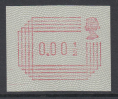 Großbritannien FRAMA-ATM  1.Ausgabe 1984, Kleinwert 0,001/2 , Mi.-Nr. 1  **  - Autres & Non Classés