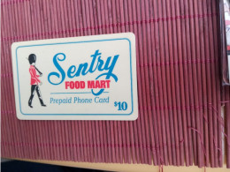 Prepaidcard Sentry Food Mart  2 Photos Used Rare - Autres & Non Classés