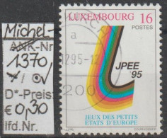 1995 - LUXEMBURG - SM "Sportsp. D. Europ. Kleinstaaten" 16 Fr Mehrf. - O Gestempelt - S.Scan (Lux 1370o) - Oblitérés