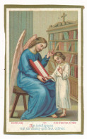 Image Pieuse Ancienne Ange Education Editeur Bouasse Jeune N°784 - Imágenes Religiosas