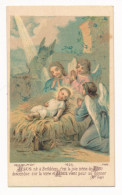 Image Pieuse Ancienne Jésus Crèche Bethléem Bouasse Jeune N°1826 - Imágenes Religiosas