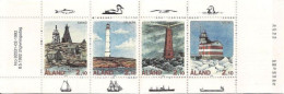 Aland Islands Åland Finland 1992 Lighthouses Of Baltic Sea Booklet MNH - Ålandinseln