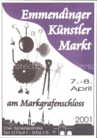71913472 Emmendingen Plakat Emmendinger Kuenstler Markt Am Markgrafenschloss Emm - Emmendingen