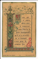 Image Pieuse Ancienne Enluminure Vous Qui M'aimez Bouasse-Lebel N°178 - Andachtsbilder
