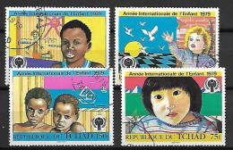 T C H A D     -    1979.   Année Internationale De L' Enfant    -     Oblitérés - UNICEF