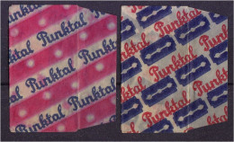 "PUNKTAL" Razor Blade Old Vintage 2 WRAPPERS (see Sales Conditions) - Lamette Da Barba