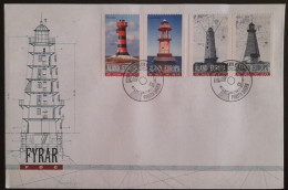 Aland Islands Åland Finland 2008 Lighthouses Of Baltic Sea FDC - Ålandinseln