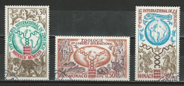 Monaco Mi 1051-53 O Used - Used Stamps