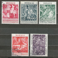 Monaco Mi 1061-65 O Used - Used Stamps