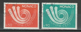 Monaco Mi 1073-74 O Used - Usados